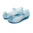 thumbnail image 1 of Zshosam Infant Sandals Girls Girl Jelly Sandals, Closed Toe Princess Summer Dress Shoes, Beach Flat Sandals, Birthday Party Dance Casual Flat Shoes Size 11,(Sky Blue Little Kids 11), 1 of 8