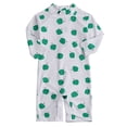 thumbnail image 1 of Zshosam Infant Swimsuit Girl One Piece Baby Girls Swimsuit Long Sleeve Zipper Bathing Suit One Piece Swimwear with Hat Size 18 24 Months,(Green 18-24 Months), 1 of 8