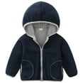 thumbnail image 1 of Zshosam Jacket for Boys Baby Toddler Girls Winter Coat Boys Fleece Jacket Coats for Girls Size 7T 8T,(Grey 7-8 Years), 1 of 9