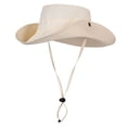 thumbnail image 1 of Zshosam Kids Beach Hat Baby Sun Hat Toddler Beach Hats with UPF 50+ Sun Protection Wide Brim Girls Bucket Hat Size 3T 10T,(Beige 3-10 Years), 1 of 6