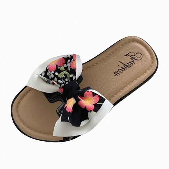 Zshosam Kids Cloud Slides Kids Cloud Slides Girls Boys Slip On Slide Sandals Comfort Non-Slip Thick Sole Slippers Summer Shower Shoes Pool Beach Water Shoes Size 1,(Black Big Kids 1)