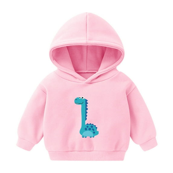 Zshosam Kids Hooded Sweatshirts Boys Boys Toddler Pullover Hoodie Kids Long Sleeve Sweatshirts Size 4T 5T,(Pink 4-5 Years)