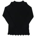thumbnail image 1 of Zshosam Kids Sweater Toddler Sweaters for Girls Knit Long Sleeve Crew Neck Soft Pullover Sweater Tops Size 18 24 Months,(Black 18-24 Months), 1 of 7