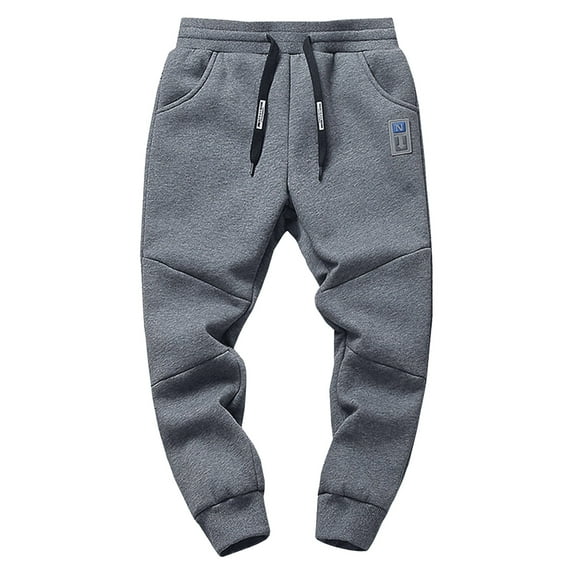 Zshosam Kids Sweatpants Children and Toddler Boys Stretch Relaxed Straight Pants Size 7T 8T,(Grey 7-8 Years)