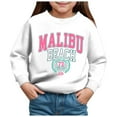 thumbnail image 1 of Zshosam Kids Sweatshirts Girls Toddler Baby Girl Sweatshirts Long Sleeve Shirts Pullover Fall Top Winter,White 6 Years, 1 of 4
