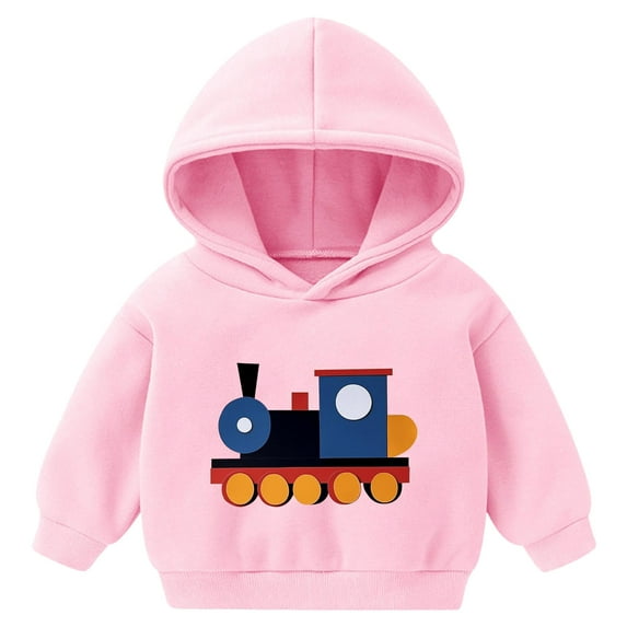 Zshosam Kids Sweatshirts Hoodies Boys Hoodie Boy Pullover Toddler Boy Kids Sweatshirt Size 2T 3T,(Pink 2-3 Years)
