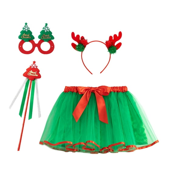 Zshosam Kids Tutu Tutu for Toddler Girls Baby Tulle Rainbow Skirt Kids Little Girls Ballet Skort Birthday Tutu Outfits Clothes Size 2T 4T,(Green 2-4 Years)