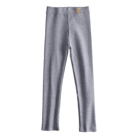 Zshosam Leggings Kids Girls Flare Leggings High Waist Cross Bell Bottoms for Girls Yoga Dance Pants Size 7T 8T,(Grey 7-8 Years)