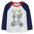 thumbnail image 1 of Zshosam Long Sleeve Boys Shirts Baby/Toddler Boy Long Sleeve Shirt - Basic Tshirt Tops,Tees for Boys Size 6T 7T,(White 6-7 Years), 1 of 6