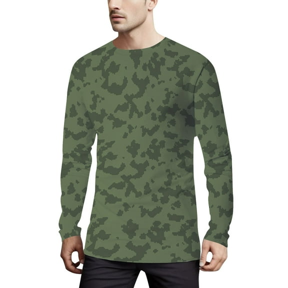 Zshosam Long Sleeve T-Shirt for Men(AG,M)