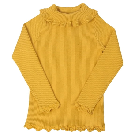 Zshosam Long Sweaters for Teens Girls Girls Fall Tops Fashion Long Sleeve Loose Kids Winter Sweaters Top Size 18 24 Months,(Yellow 18-24 Months)