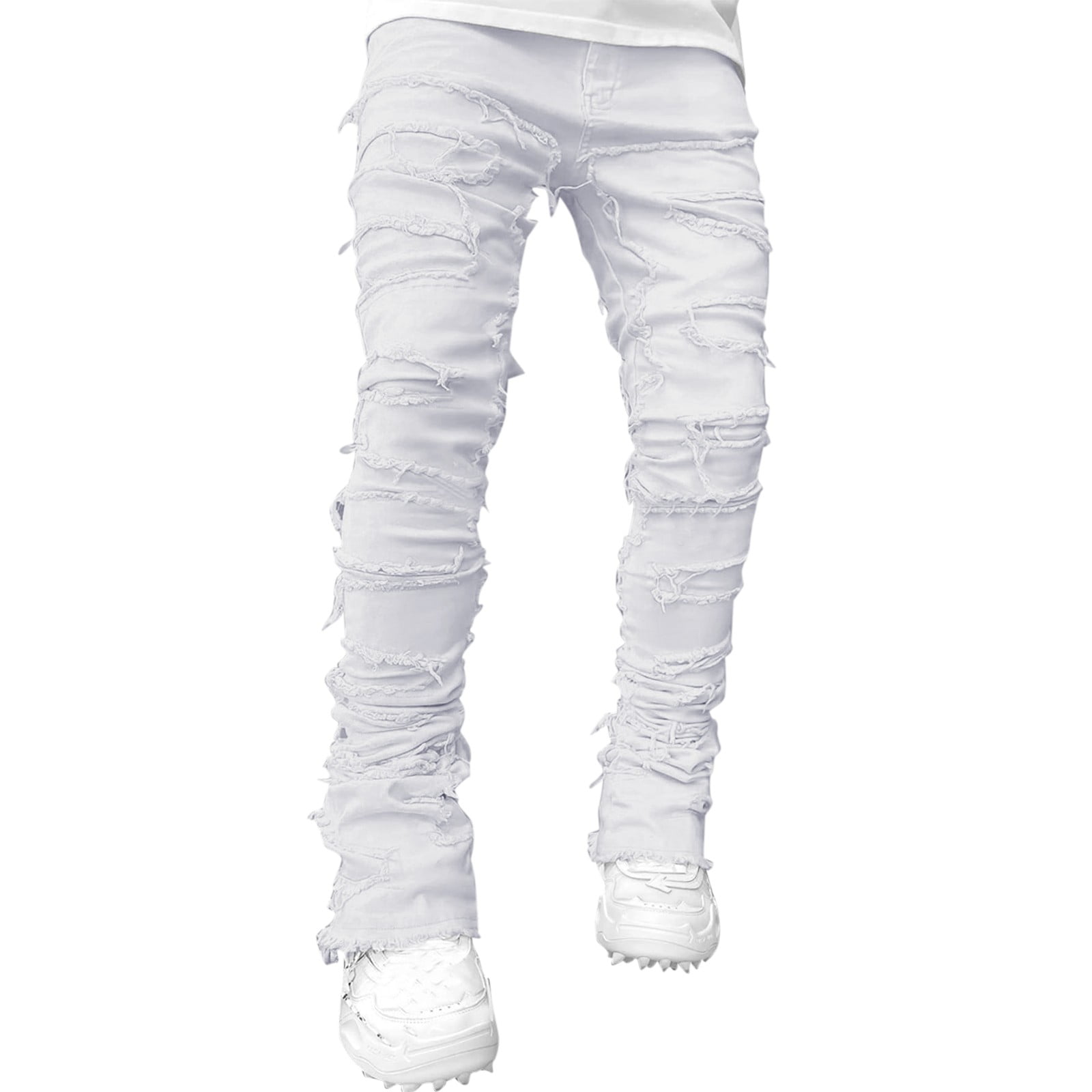 Zshosam Men's Baggy Jeans Hip Hop Loose fit 90s Vintage Denim