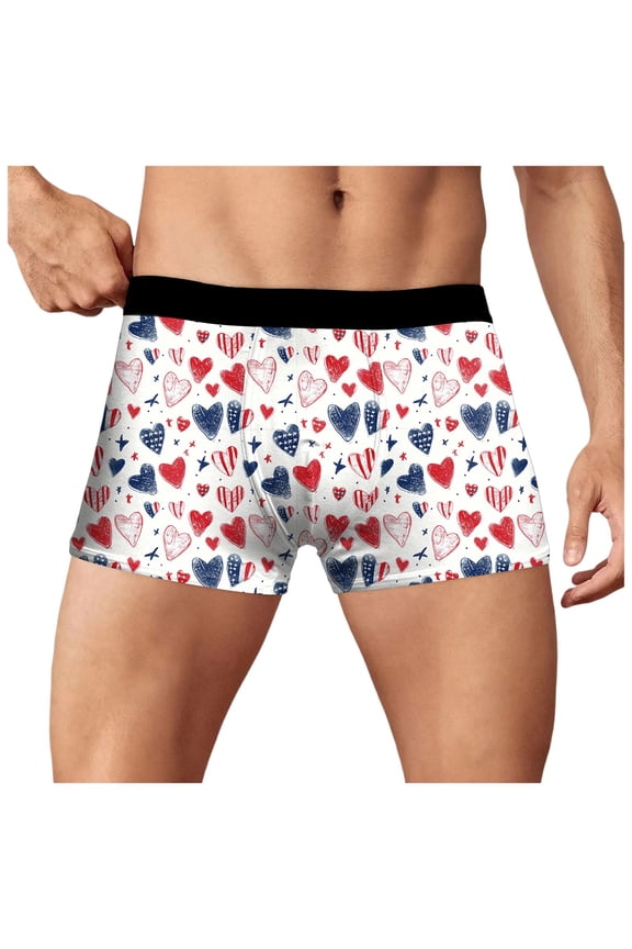 Men's Boxer Briefs Athletic Compression Quick Dry Underwear Boxers for Men(Multicolour,M)