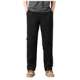 thumbnail image 1 of Zshosam Men's Casual Pants Lightweight Stretch Slim Fit Pants with Pockets(Black,XL), 1 of 7