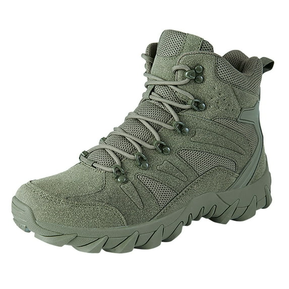 Zshosam Men's Coldpack Therm Mid Waterproof Snow Boot(Green,44)