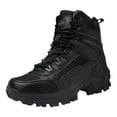thumbnail image 1 of Zshosam Men's Snow Boots Insulated Waterproof Rugged Duty Outdoor Winter Boots(Black,41), 1 of 9