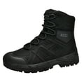 thumbnail image 1 of Zshosam Men's Snow Boots Insulated Waterproof Rugged Duty Outdoor Winter Boots(Black,42), 1 of 9