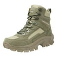 thumbnail image 1 of Zshosam Men's Snow Boots Insulated Waterproof Rugged Duty Outdoor Winter Boots(Green,40), 1 of 7