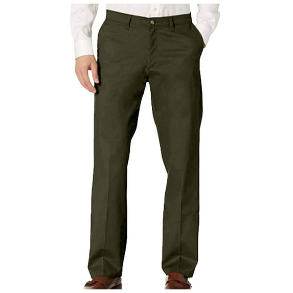 Zshosam Men's Straight-Fit Casual Stretch Chino Pant(AG,XXXL)