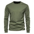 thumbnail image 1 of Zshosam Men's Turtleneck Long Sleeve Shirts Slim Fit Basic T-Shirt Lightweight Ribbed Pullover Sweater(AG,XXXL), 1 of 2