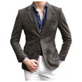 thumbnail image 1 of Zshosam Mens Casual Sport Coats Blazers Two Button Formal Lightweight Suit Jacket(Grey,L), 1 of 5
