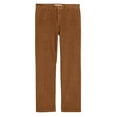 thumbnail image 1 of Zshosam Mens Pants Men's Classic-Fit Expandable-Waist Flat-Front Dress Pant(Brown,XL), 1 of 3