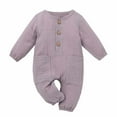 thumbnail image 1 of Zshosam Neutral Baby Clothes Interesting Infant Baby Kids Cartoon Hooded Romper Jumpsuit Clothes Size 6 9 Months,(Light Purple 6-9 Months), 1 of 7