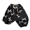 thumbnail image 1 of Zshosam Newborn Pants Boys and Toddlers Uniform Straight Fit Flat Front Chino Pants One Pack Size 6T 7T,(Black 6-7 Years), 1 of 3