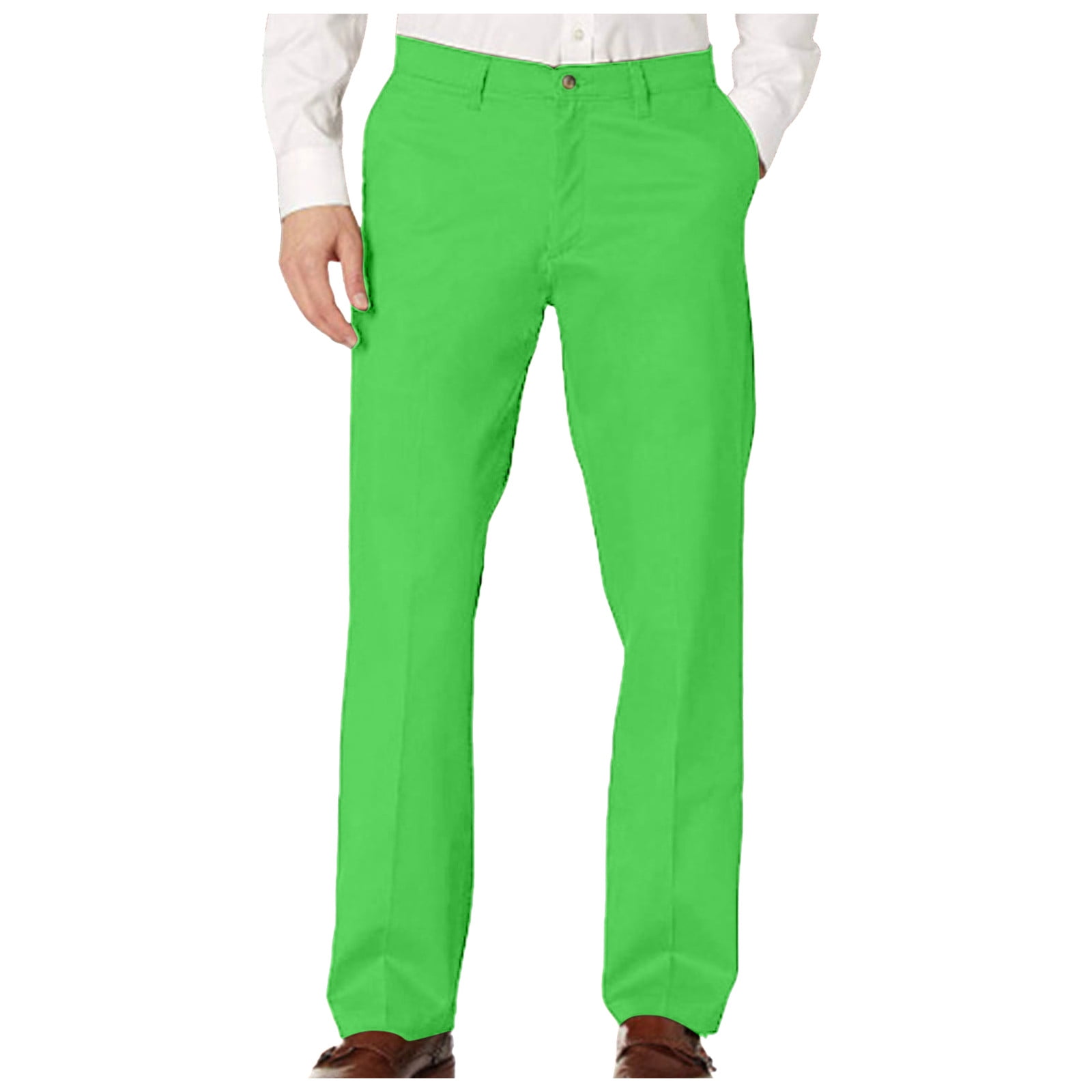 Zshosam Pants for Men Men's Athletic-Fit Casual Stretch Chino Pant