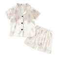 thumbnail image 1 of Zshosam Pjs Kids Girls Baby & Toddler Pajamas, Snug Fit PJs for Girls Boys Kids, Soft & Stretchy Short Summer Sleepwear Size 18 24 Months,(Pink 18-24 Months), 1 of 1