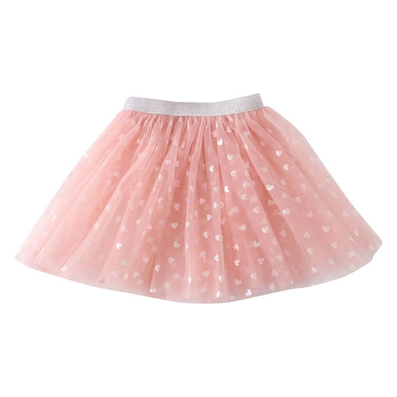 Zshosam Puffy Skirt Girls Tutu Skirt Rainbow Toddler Tulle Ballet Dance Skirt (PK1,4-5 Years)