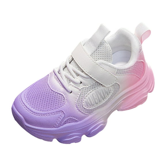 Zshosam Sneakers for Boys Toddler Shoes Girls Shoes Kids Breathable Walking Running Shoe Slip on Sneakers Lightweight Athletic Shoes Size 10.5,(Pink Little Kids 10.5)