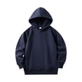 thumbnail image 1 of Zshosam Teen Girl Clothes Girls Hoodie Lightweight Long Sleeve Hooded Sweatshirt Pullover Top Size 4T 5T,(Navy 4-5 Years), 1 of 3