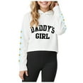 thumbnail image 1 of Zshosam Teen Girls Hoodies Trendy Cute Hoodies for Teen Girls Printed Hoodie Print Hooded Sweatshirt Pullover Size 5T 6T,(White 5-6 Years), 1 of 6