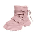 thumbnail image 1 of Zshosam Toddler Boot Boys & Girls Waterproof Winter Snow Boots for Little Kid/Big Kid Size 13,(Pink Little Kids 13), 1 of 6