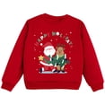 thumbnail image 1 of Zshosam Toddler Christmas Sweatshirts for Girls Toddler Baby Girl Football Outfit Crewneck Pullover Christmas Sweatshirt Long Sleeve Shirts Fall Tops Size 4T 5T,(Hot Pink 4-5 Years), 1 of 5
