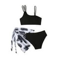thumbnail image 1 of Zshosam Toddler Girl Bathing Suit Girls Tankini Sets Rash Guard Bathing Set 3 Piece Bikini Swimsuit with Cover Up Beach Skirt Swimwear Size 7T 8T,(Black 7-8 Years), 1 of 5