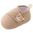 thumbnail image 1 of Zshosam Toddler Girl Slippers Infant Walking Shoes Baby Sock Shoes with Soft Rubber Sole, Non-Slip Toddler Slippers for boys and girls, Breathable Sneakers Size 5.5,(Brown Toddler 5.5), 1 of 6