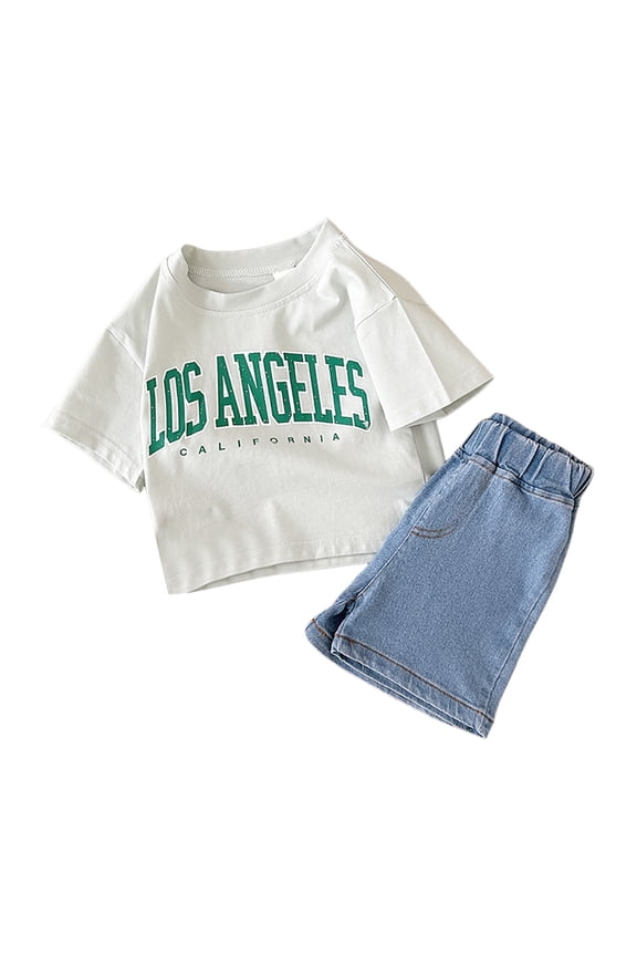 Toddler Girl Summer Clothes Toddler Baby Girl Summer Clothes Ribbed Knit Cute Summer Outfits Short Sleeves 2 Pieces Shorts Set Size 18 24 Months,(Light Green 18-24 Months)