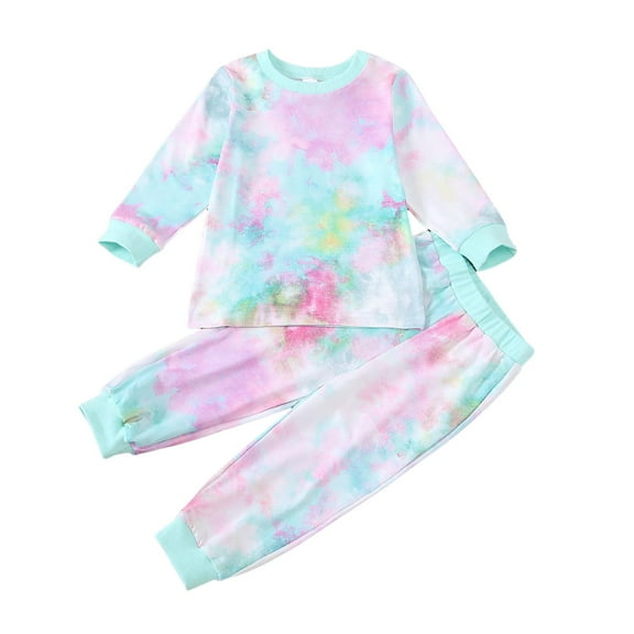 Zshosam Toddler Girls Clothes Baby Girl Fall Outfits Long Sleeve Sweatshirt Pants Sets Winter Sweatsuit Clothing for Girl(Green,1-2 Years)