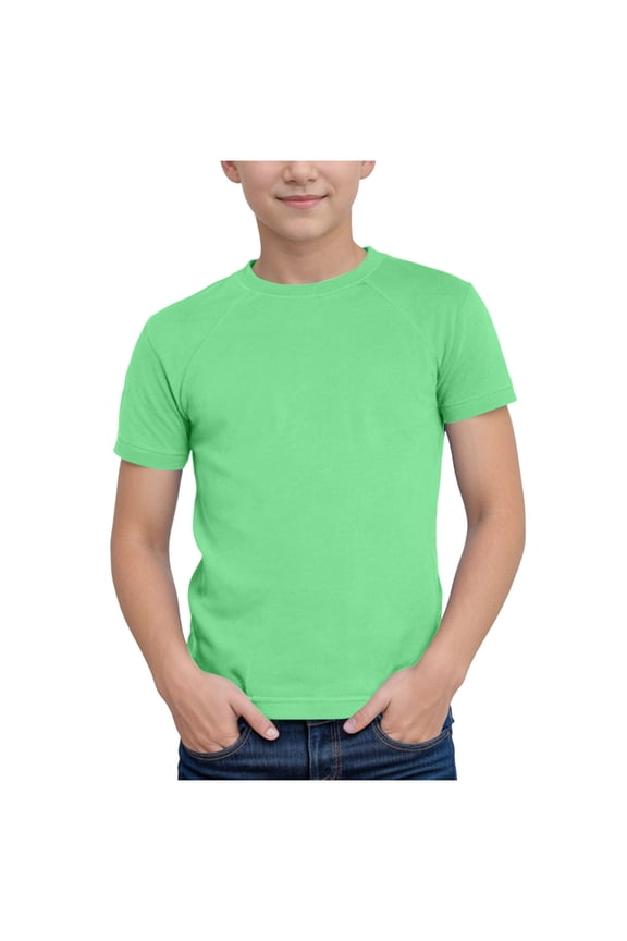 Toddler Graphic Tees Toddler Baby Boys T-Shirts Graphic Tee Tops Double Side Kids Clothes Size 8T 9T,(Green 8-9 Years)