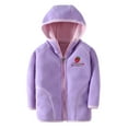 thumbnail image 1 of Zshosam Toddler Hoodie Kid's Long Sleeve Full Zip Sweatshirt - Boys Size 4T 5T,(Purple 4-5 Years), 1 of 3