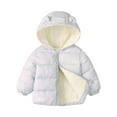 thumbnail image 1 of Zshosam Toddler Jackets for Girls Girls Winter Jacket Long Puffer Coat Water Resistant with Hooded Size 4T 5T,(Grey 4-5 Years), 1 of 2