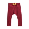 thumbnail image 1 of Zshosam Toddler Pants Footless Girls' Leggings: Easy Pull-On Warm Tights Comfortable Heel-Free All-Day Size 0 6 Months,(Red 0-6 Months), 1 of 8