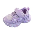 thumbnail image 1 of Zshosam Toddler Shoes Girls Toddler Sneakers for Girls Sneakers Baby Shoes Size 6,(Purple Toddler 6), 1 of 9
