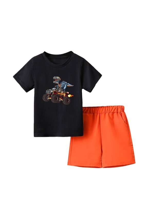 Toddler' Summer Short T-Shirt Set Toddler Boys Clothes Mesh Athletic Summer Short Sleeve T-Shirt and Shorts Kids Outfit Set Size 7T 8T,(C 7-8 Years)