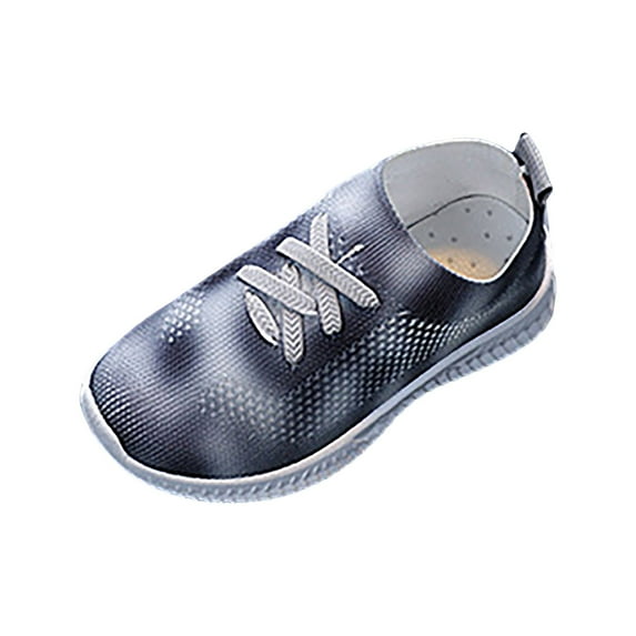 Zshosam Toddler Walking Shoes Girl Toddler Little Kid Shoes Slip On Sneakers Soft and Durable Size 6,(Grey Toddler 6)
