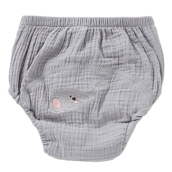 Zshosam Training Underwear Boy's Underwear Soft Cartoon Print Underwear Breathable Comfy Boxer Briefs Size 1T 2T,(Dark Gray 1-2 Years)