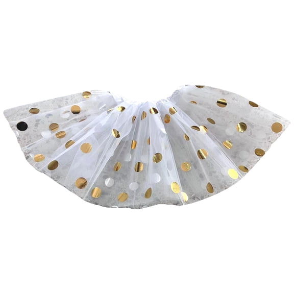 Zshosam Tulle Skirt for Girls Baby Girls Soft Tutu Skirt Toddler Ruffled Pants Diaper Cover Size 1T 3T,(White 1-3 Years)