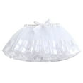 thumbnail image 1 of Zshosam Tulle Tutu Skirt for Girls Girl Ballet Tutu Skirt(White,0-18 Months), 1 of 4